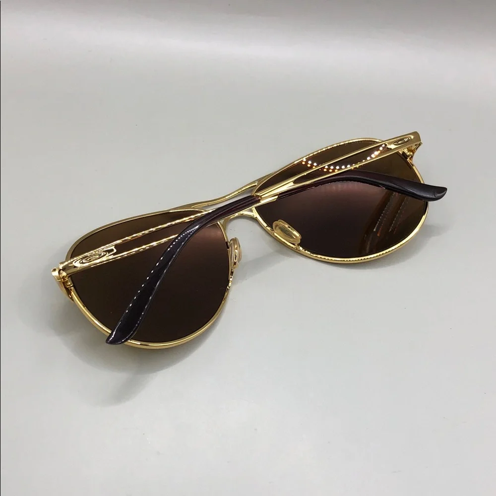 Oakley caveat sunglasses oo4054-18 gold yellow mirror lens aviator